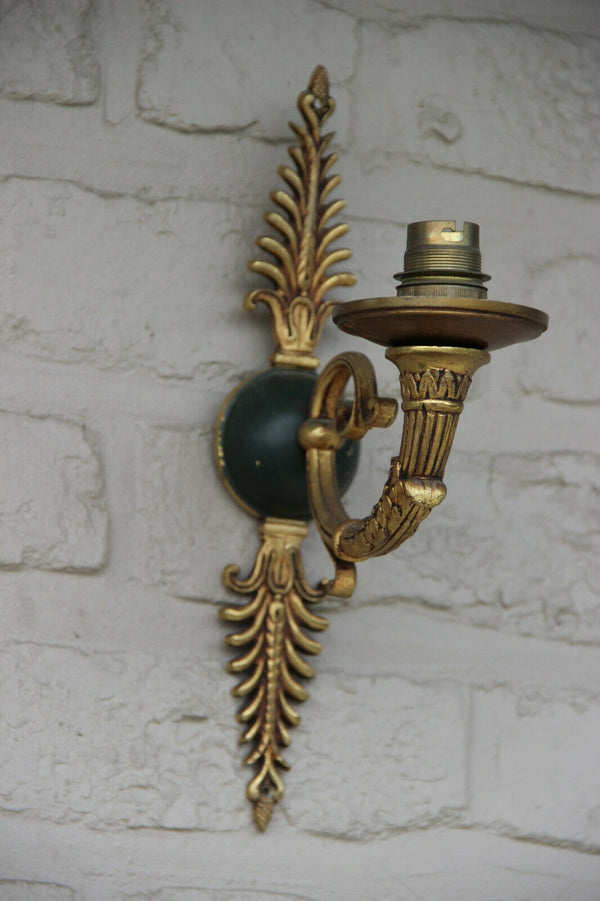 Set 5 French EMPIRE bronze Wall lights sconces