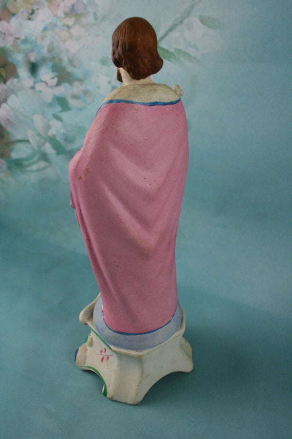 French Antique Joseph statue Christ 11.1