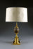 Hollywood Regency Mid century Coconut Table lamp attr. maison jansen