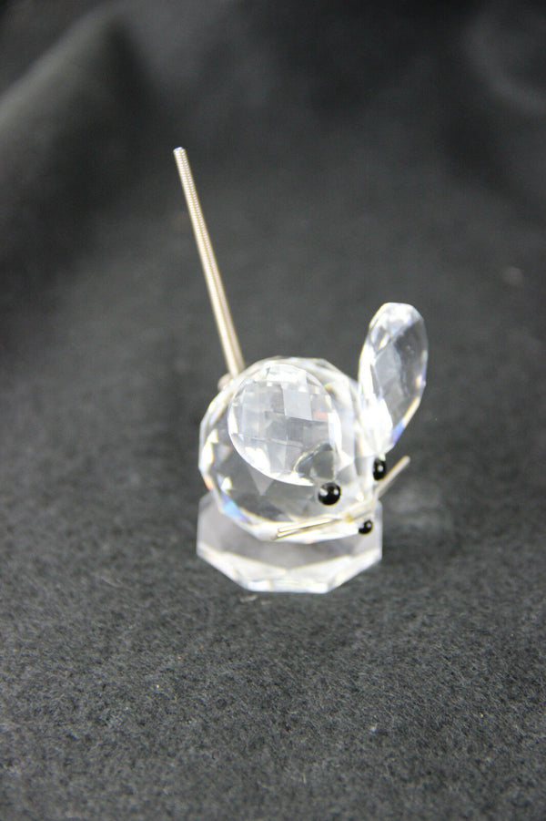 SWAROVSKI MOUSE SMALL Figurine 1976 crystal glass