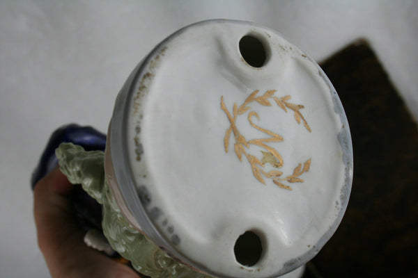 Napoleon Military Officer Soldier Porcelain figurine marked italian 1960