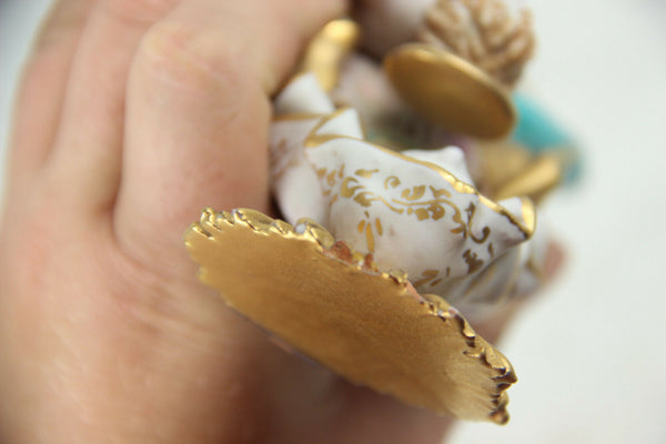 Rare PATTARINO school italian Terracotta Wall madonna religious statue 1960