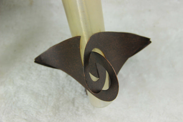 Murano mid century TERZANI Art glass wall light sconce 1970