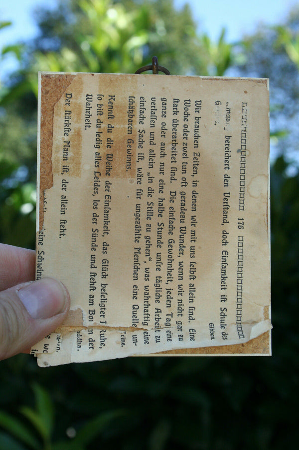 Gorgeous Miniature portrait napoleon soldier officer 1950's