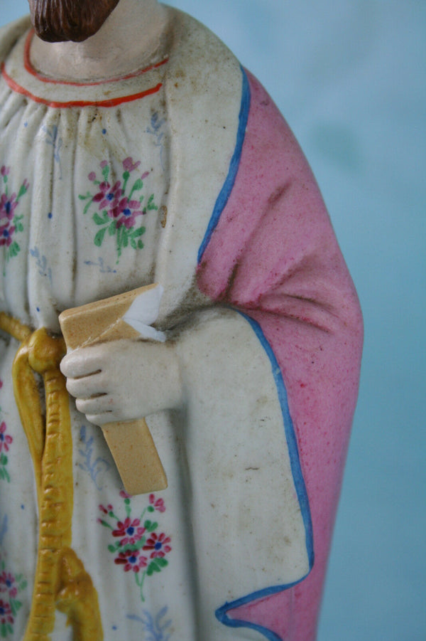 French Antique Joseph statue Christ 11.1