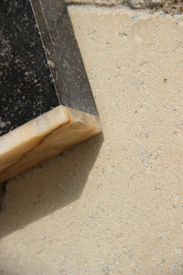 Huge XXL ART DECO 1930 German Sheperd Dog marble spelter bronze Statue sculpture