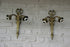 French Vintage bronze louis XVI Wall lights sconces
