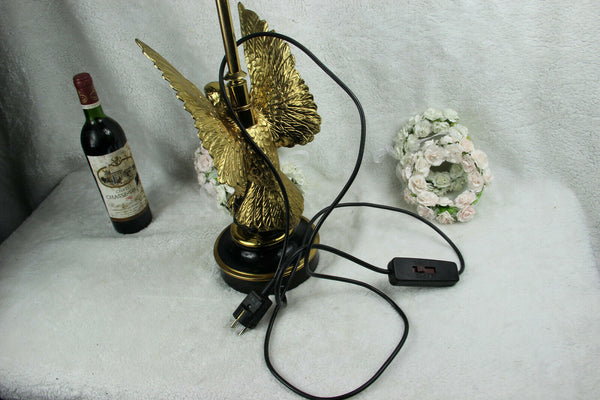 Mid century hollywood regency MAISON JANSEN EAGLE table lamp 1960