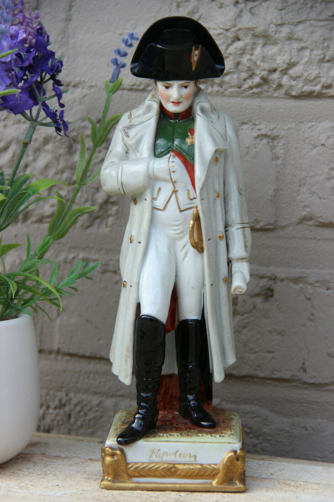 Scheibe alsbach marked german porcelain Napoleon officer figurine