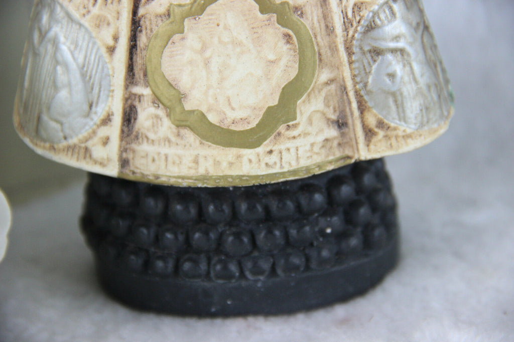 Religious BLACK Madonna OLV de HALLE figurine chalkware statue | FF ...
