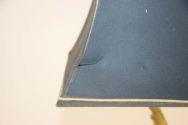 Mid century Bronze eagle Maison Jansen Paris Table lamp Modernist France 1970's