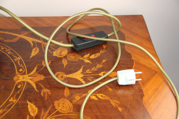 Mid century Bronze eagle Maison Jansen Paris Table lamp Modernist France 1970's