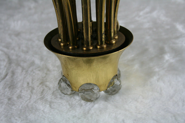 RARE Mid century Emil Stejnar Sputnik Chandelier by Rupert Nikoll pendant 1950's