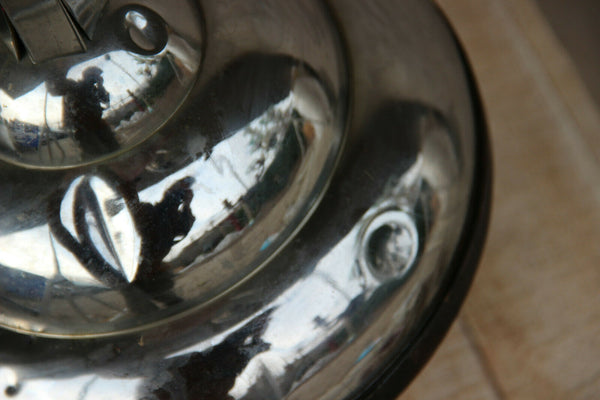 ART DECO Hotel ashtray smoking table stand bakelite chrome