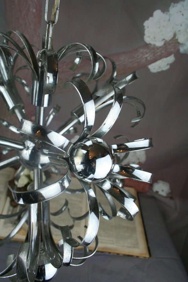 Mid-century Sciolari design Chandelier Atomic sputnik chandelier 60's