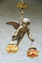 Superb antique parisian heavy bronze putti angel pendant lantern chandelier