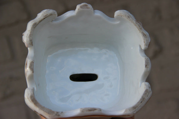 LARGE Antique vieux paris porcelain Madonna religious figurine