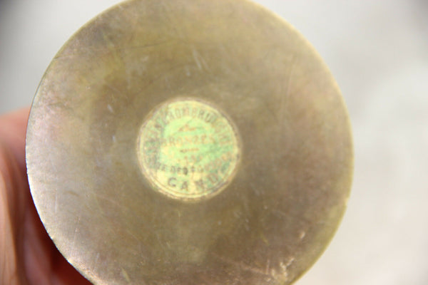 Rare French 19thc Enamel Cloisonne Onyx porcelain putti Vase top piece