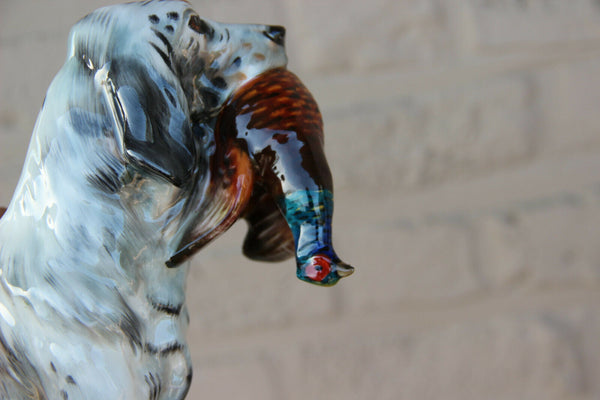 Royal Doulton hunting dog setter figurine statue signed HN2529