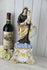 Rare Antique Religious top Vieux paris porcelain madonna MAry Statue figurine