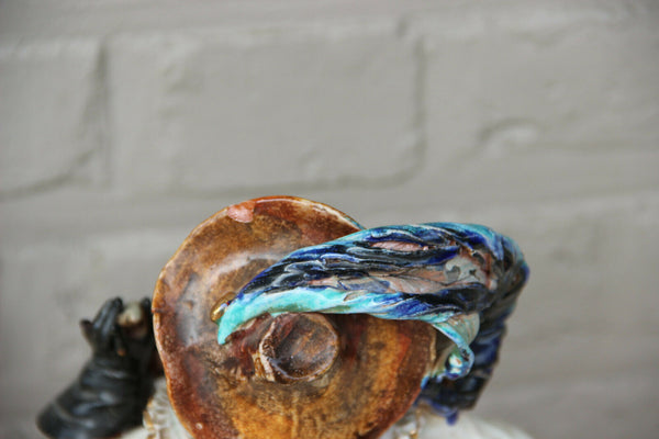 Italian PATTARINO school Musketeer Knight Figurine statue terracotta 1960