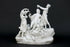 XXL French SEVRES marked Bisque porcelain Bacchus group putti after taraval 19th