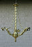 French Brass 3 Putti angel Chandelier lamp chains