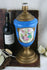 French VTG 1960 Porcelain table lamp floral decor