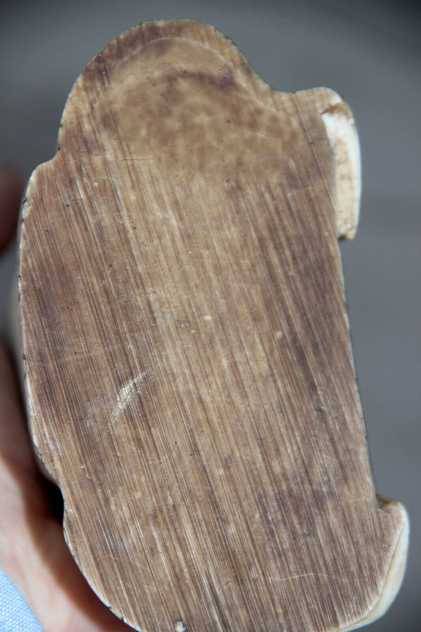 Vintage Black madonna religious figurine cast resin