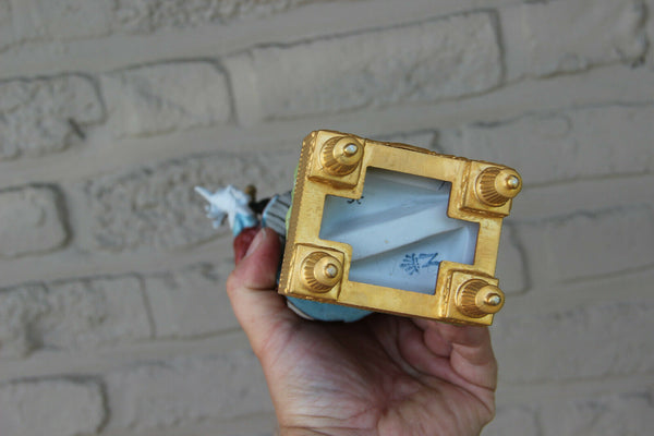 Italian Capodimonte porcelain figurine signed tyche bruno