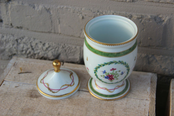 French Limoges haviland marked lidded bonbonniere box