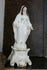 Gorgeous Porcelain  Madonna Mary Statue french 1900 old vieux paris