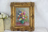 Belgian Artist J J foulon painting oil cardboard Still life framed