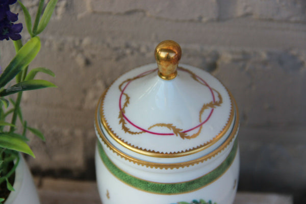 French Limoges haviland marked lidded bonbonniere box