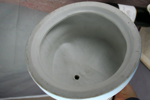 Exclusive XL French antique 1920 Porcelain Bisque Jesus child statue religious