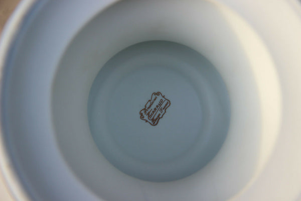 XL French Tharaud Limoges marked bisque porcelain buste houdon child