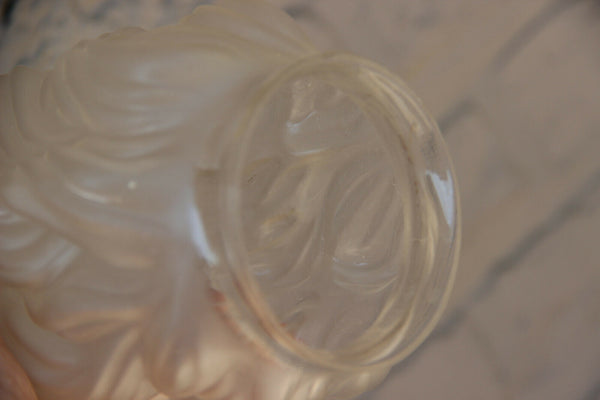 Antique Glass paste flame torch shade sconces chandelier replacement 3 1/4