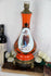 A gorgeous vtg french porcelain lamp with art nouveau lady and dragon motifs 60'