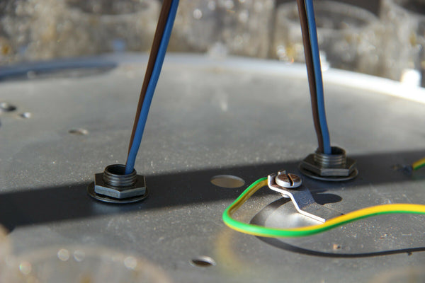 German Mid-Century DORIA glass tubes amber clear chandelier pendant 1960