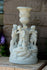 Antique Sevres bisque porcelain marked putti group statue romantic