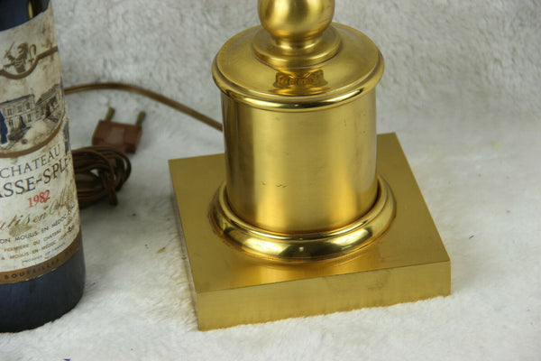 Hollywood Regency Mid century Coconut Table lamp attr. maison jansen