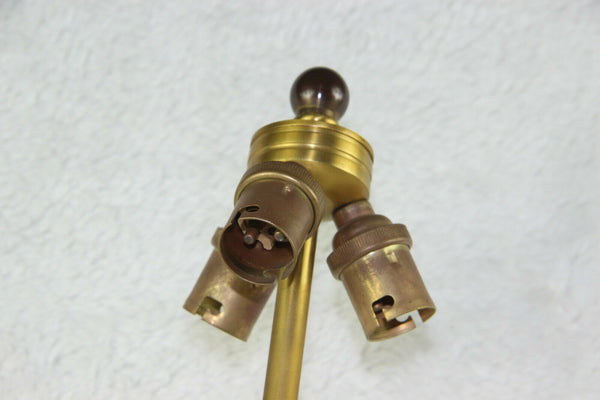 Hollywood Regency Mid century Coconut Table lamp attr. maison jansen