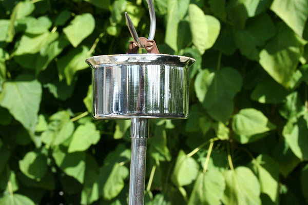 Mid-century Space age retro atomic sputnik 7 opaline glass globes chandelier 60'