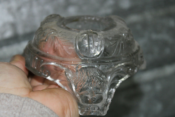 Antique church religious SAnctuary Bronze copper Chandelier angel cherub rare