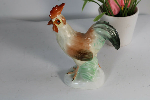 Herend Hungary porcelain marked rooster animal