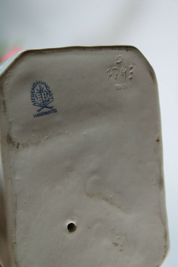 Herend Hungary porcelain marked sheperd figurine