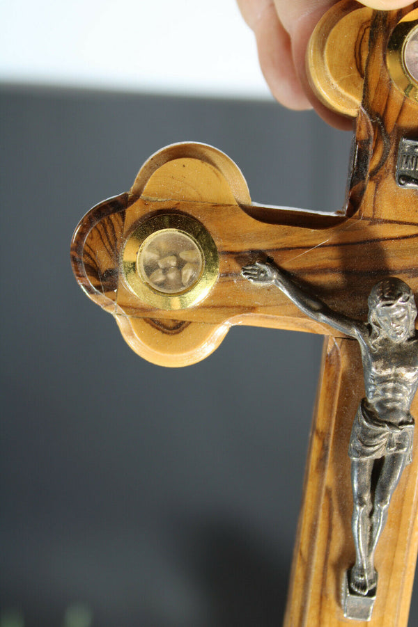 Small JERUSALEM Cast resin cross relic religious