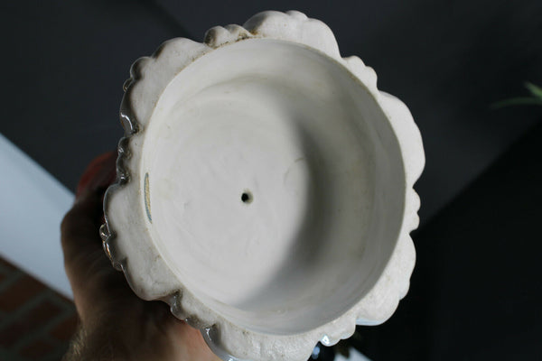 Antique LArge french bisque vieux paris porcelain statue of saint joseph rare