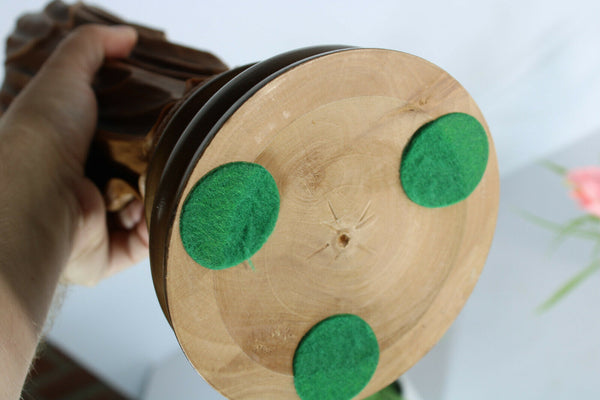 Vintage large french Statue saint MAdonna child figurine statue