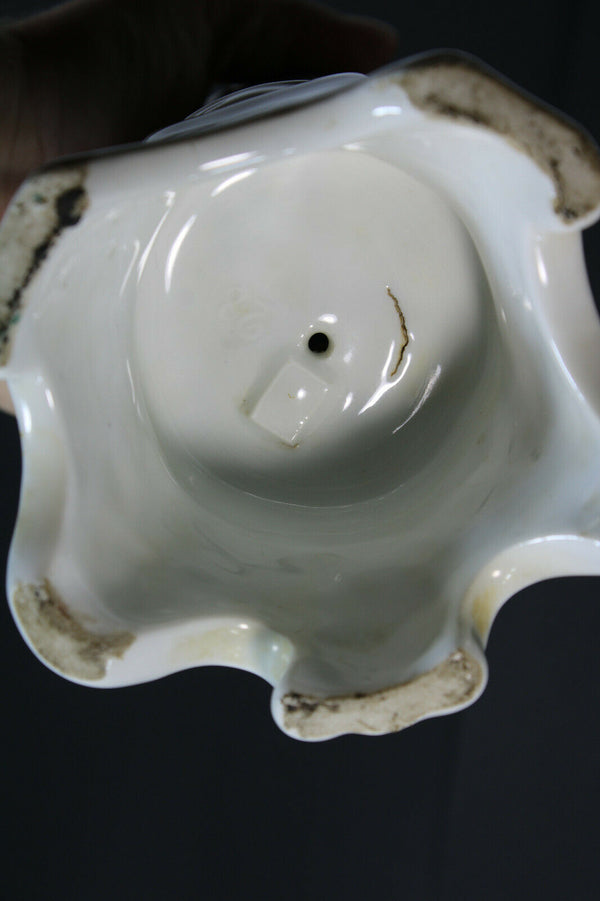 LArge Antique french vieux paris porcelain saint joseph figurine statue